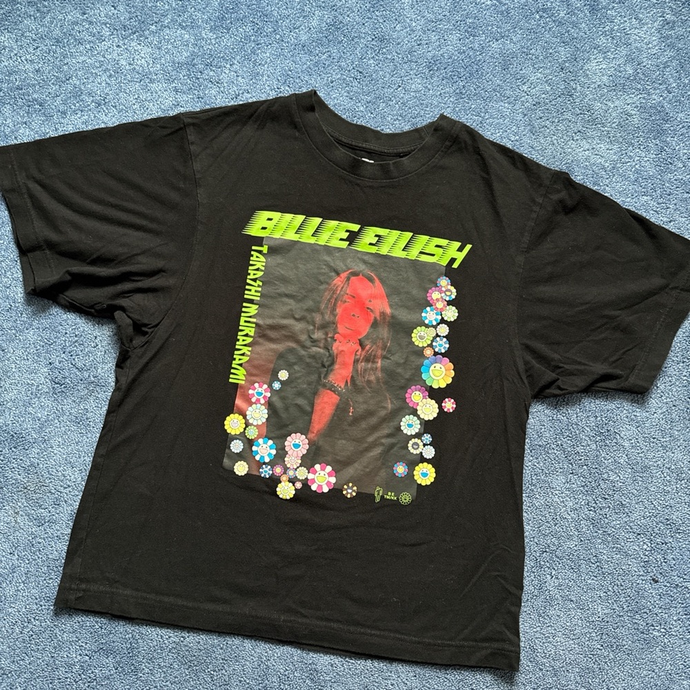 Billie Eilish Takashi Murakami Shirt